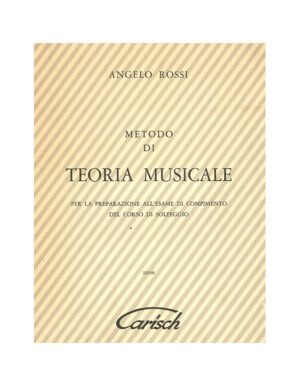 MOTODO DI TEORIA MUSICALE - ROSSI