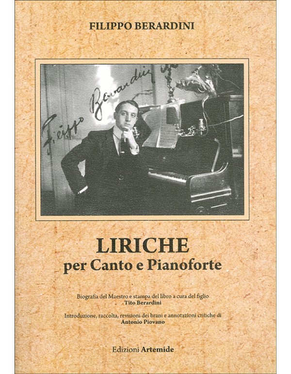 LIRICHE PER CANTO E PIANOFORTE - FILIPPO BERARDINI