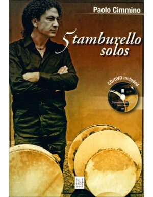 5 TAMBURELLO SOLOS + CD DVD - PAOLO CIMMINO