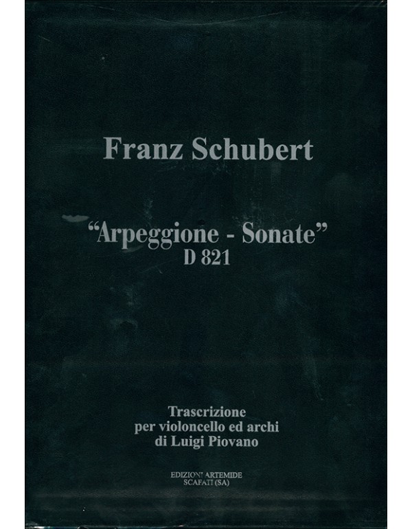ARPEGGIONE SONATE D821 DI SCHUBERT - LUIGI PIOVANO