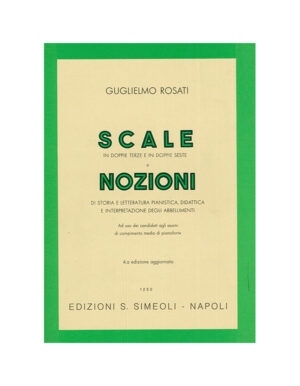 SCALE E NOZIONI - GUGLIELMO ROSATI