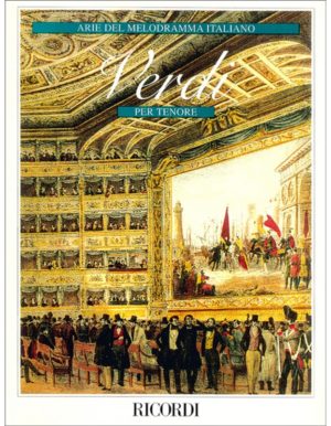 ARIE DEL MELODRAMMA ITALIANO PER TENORE - VERDI