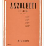 12 STUDI PER VIOLA - ANZOLETTI