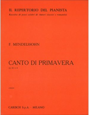 CANTO DI PRIMAVERA OP.62 N.6 - MENDELSSOHN
