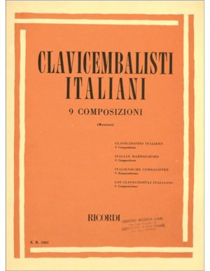 CLAVICEMBALISTI ITALIANI 9 COMPOSIZIONI - AUTORI VARI