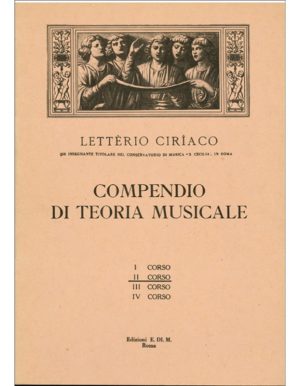 COMPENDIO DI TEORIA MUSICALE SECONDO CORSO - CIRIACO