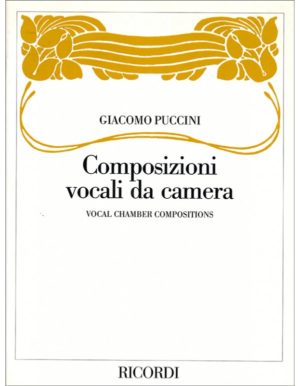 COMPOSIZIONI VOCALI DA CAMERA - PUCCINI