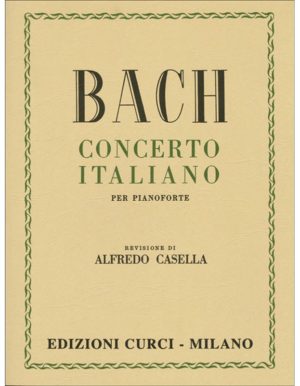 CONCERTO ITALIANO PER PIANOFORTE - BACH