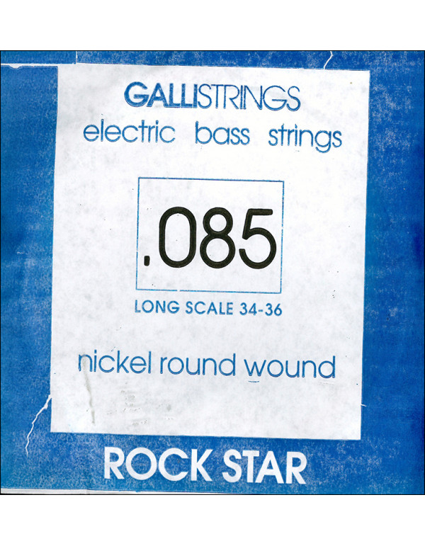 CORDA PER BASSO ELETTRICO 085 GALLISTRINGS LONG SCALE 34-36 NICKEL ROCK STAR