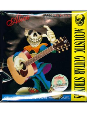 CORDIERA PER CHITARRA ACUSTICA FOLK ALICE A206 SL 11-52
