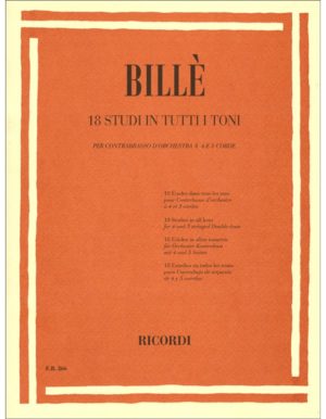 18 STUDI IN TUTTI I TONI - BILLE