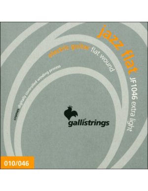 CORDIERA PER CHITARRA ELETTRICA JAZZ FLAT JF1046 EXTRA LIGHT 10-46