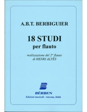 18 STUDI X FLAUTO - BERBIGUIER