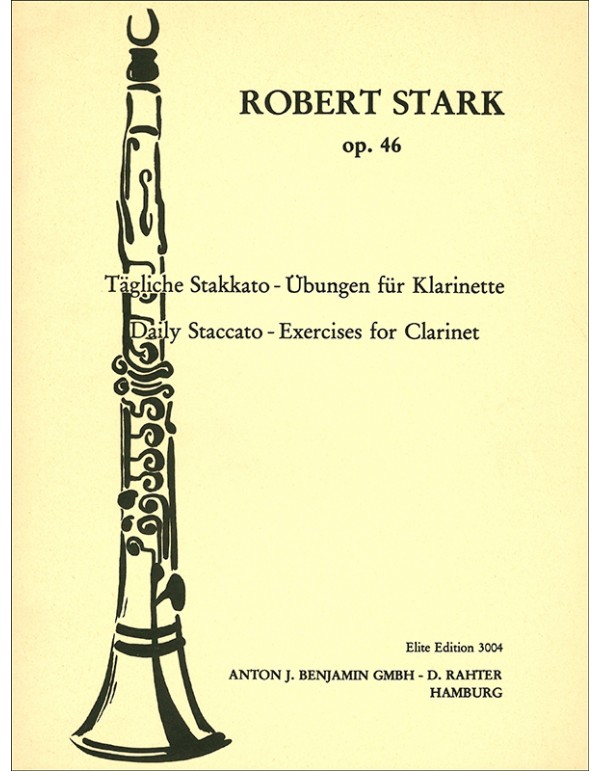 DAILY STACCATO-EXERCISES FOR CLARINET OPUS 46 - STARK