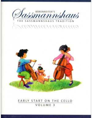 EARLY START ON THE VIOLONCELLO VOLUME III - SASSMANNSHAUS