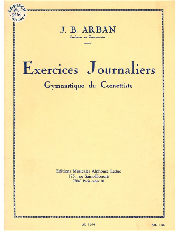 EXERCICES JOURNALIERSS - ARBAN