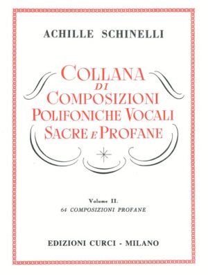 COLLANA DI COMPOSIZIONI POLIFONICHE VOCALI SACRE E PROFANE