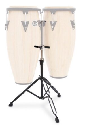 LATIN PERCUSSION STAND PER CONGAS ASPIRE SLIDE MOUNT DOUBLE