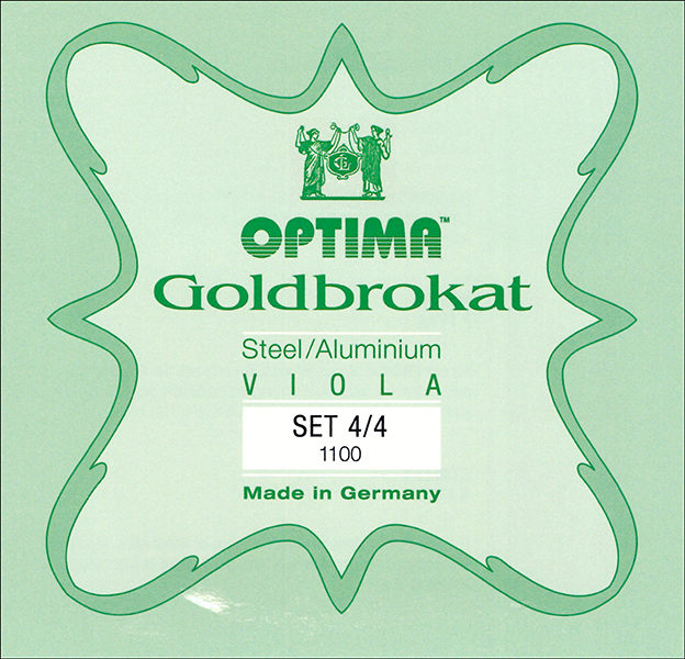 SET CORDE VIOLA 4/4 OPTIMA GOLDBROKAT 1100