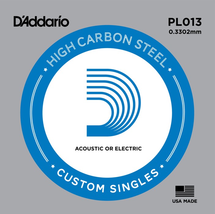 D'Addario PL013 corda singola per chitarra acustica ed elettrica