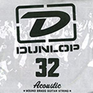 CORDA PER CHITARRA ACUSTICA DUNLOP 32 WOUND BRASS STRING