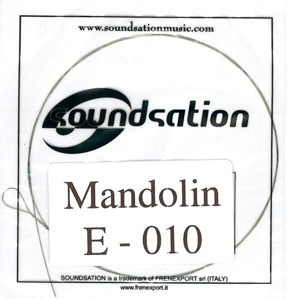 CORDA PER MANDOLINO SOUNDSATION E 010 STAINLESS STEEL