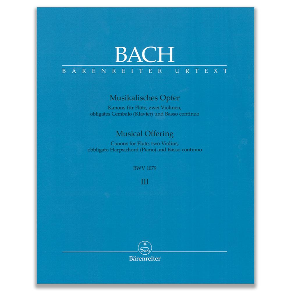THE MUSICAL OFFERING - BACH BWV 1079