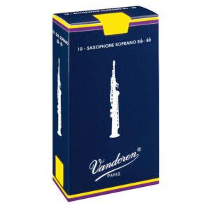 ANCE PER SASSOFONO SOPRANO SIb-Bb VANDOREN NUMERO 2 1/2 SR2025