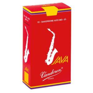 VANDOREN ANCIA SASSOFONO ALTO IN MIB JAVA FILED RED N. 3