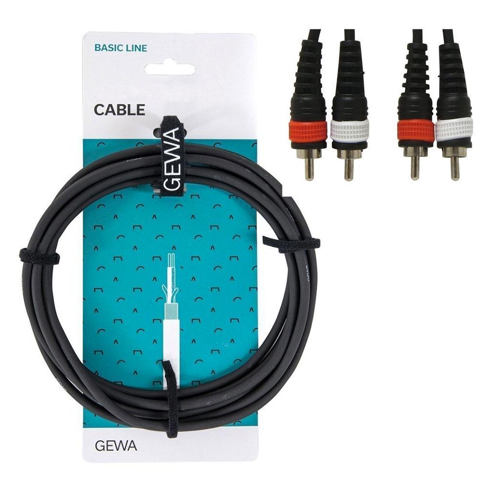GEWA Twin-cable Basic Line 1.5 metri