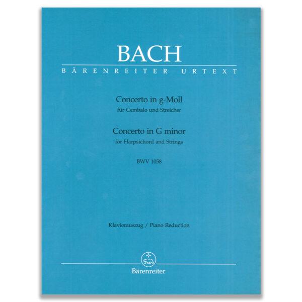 CONCERTO IN G MINOR FOR HARPSICHORD AND STRING BWV 1058 - BACH
