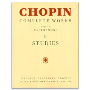COMPLETE WORKS II: STUDIES OPUS 10 - 25 - CHOPIN