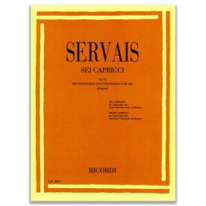 SEI CAPRICCI PER VIOLONCELLO OPUS 11 - SERVAIS