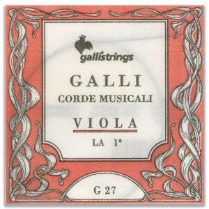 CORDA SINGOLA PER VIOLA GALLI - LA 1° CHROME STEEL