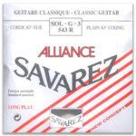 CORDA PER CHITARRA CLASSICA ALLIANCE SAVAREZ SOL-G 543 R TENSIONE NORMALE ROSSA