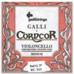 CORDA PER VIOLONCELLO SOL G 3 CHROMESTEEL MEDIUM GALLISTRINGS CORDCOR RC313