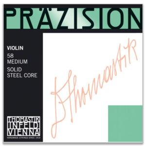 CORDIERA PER VIOLINO THOMASTIK INFELD PRAZISION STEEL CORE 58A 1/8 HANDMADE STRI