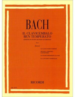 IL CLAVICEMBALO BEN TEMPERATO VOLUME I - BACH