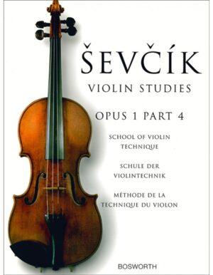 OPUS 1 PARTE IV SCHOOL OF VIOLIN TECHNIQUE - SEVCIK