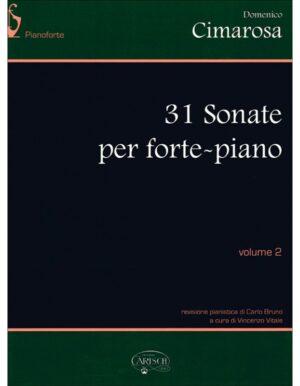 31 SONATE PER FORTE PIANO VOL.II - DOMENICO CIMAROSA