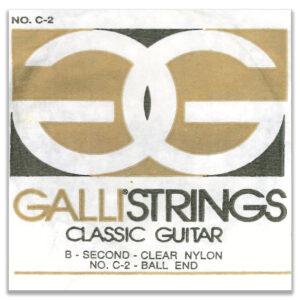 CORDA PER CHITARRA CLASSICA SI - B - 2 - GALLISTRINGS WOUND STRING