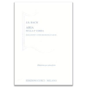 Aria sulla 4a corda riduzione per pianoforte - Bach