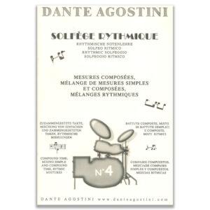 SOLFEGE RYTHMIQUE NUMERO 4 - AGOSTINI