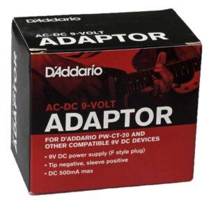 D'Addario - Alimentatore da 9 V, spina F
