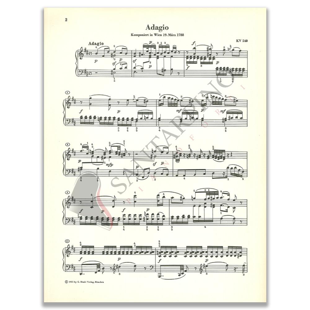 ADAGIO IN SI MINORE KV 540 - MOZART