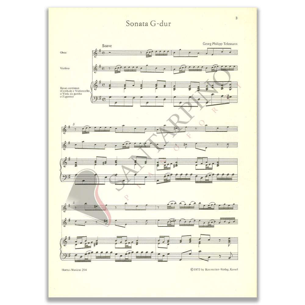 SONATA G-DUR TELEMANN