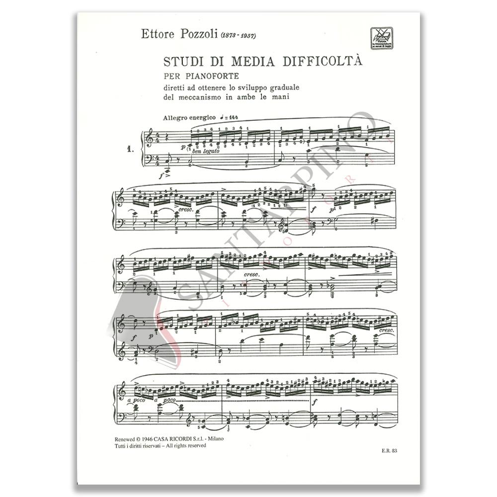 Studi Di Media Difficoltà - Pozzoli