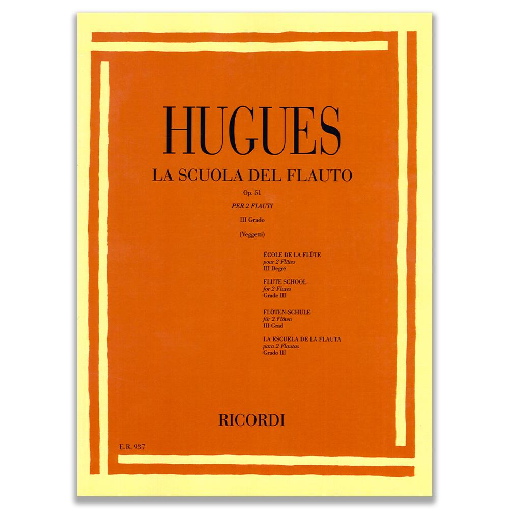 La Scuola del Flauto Op. 51 Grado III Luigi Hugues