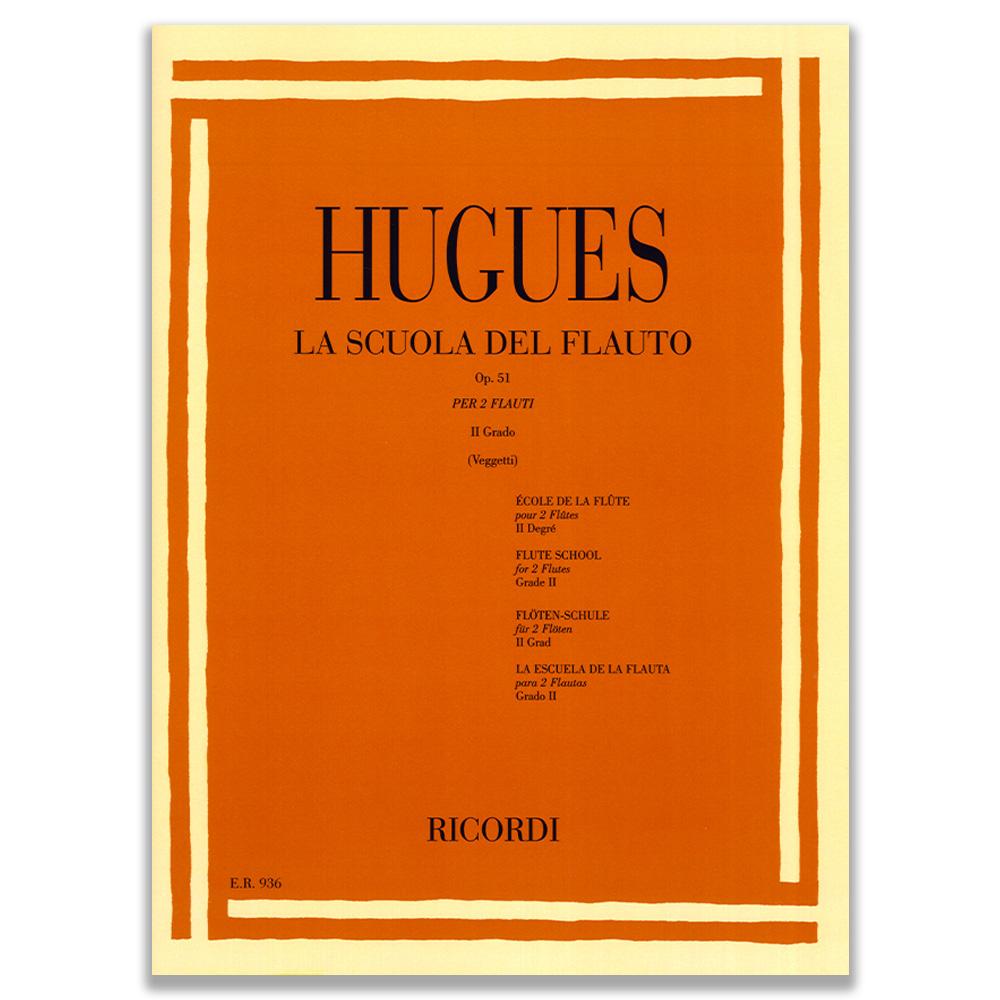 La Scuola del Flauto Op. 51 Grado II Vol. 2 Luigi Hugues