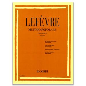 Metodo popolare per clarinetto Jean-Xavier Lefèvre